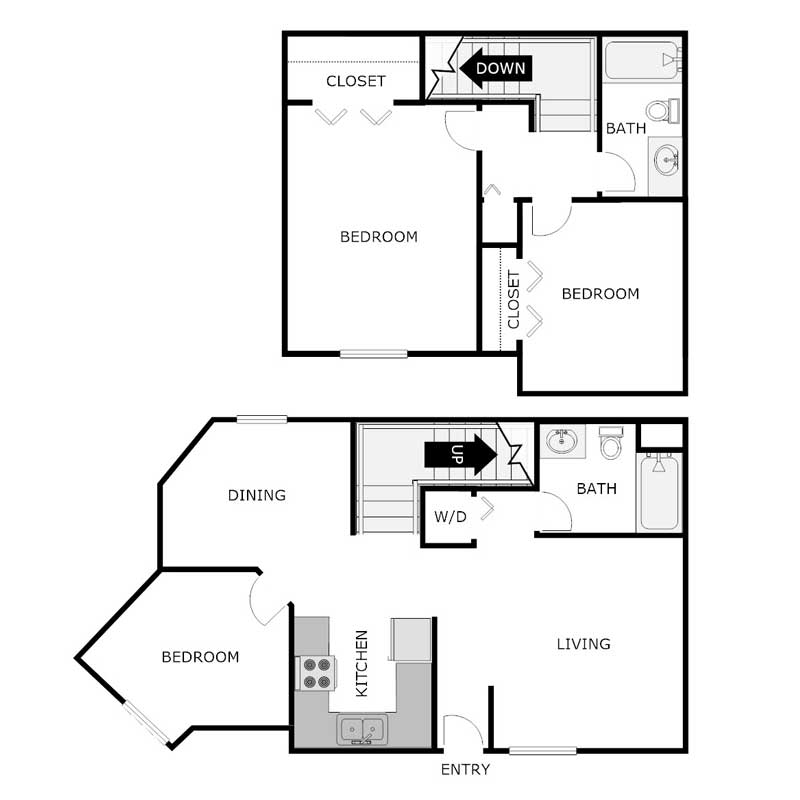 Floor Plans Jefferson Heights Townhomes Zumbrota, Minnesota